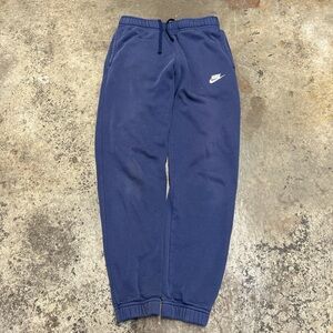 Nike Sweatpants Joggers Men’s Small Blue Warm Comfortable Streetwear Casual Rare